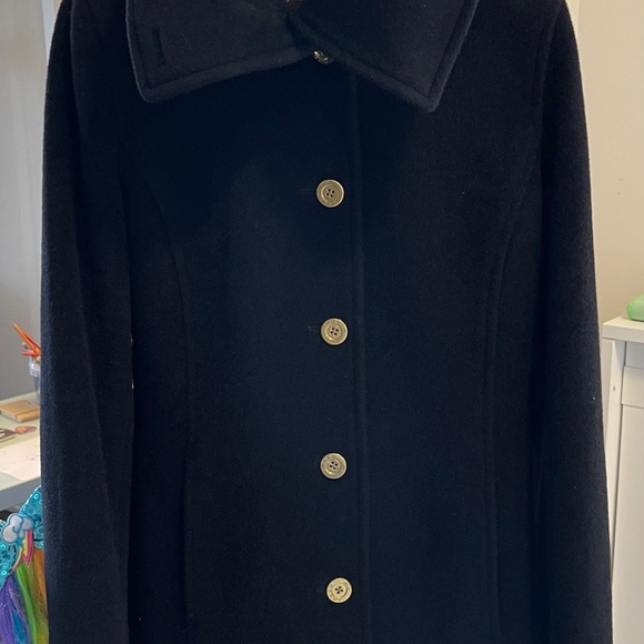 Coach black wool coat - Picture 6 of 6